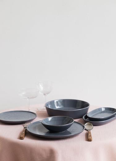  The Mia Noon Kase 6lı Set Gri 15 cm