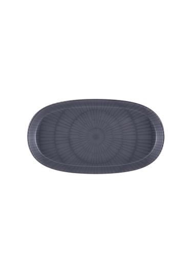  The Mia Noon Oval Servis 2li Gri 26 cm