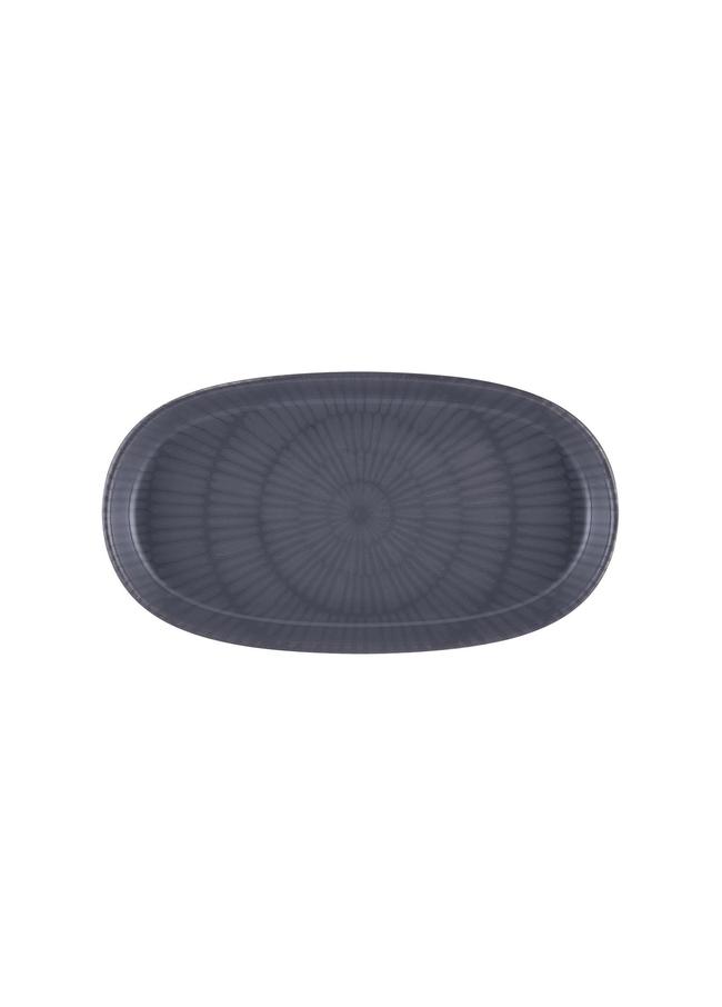  The Mia Noon Oval Servis 2li Gri 26 cm
