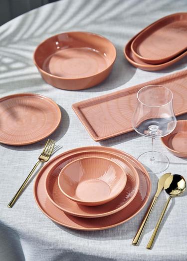  The Mia Noon Kase 6lı Set Somon 15 cm