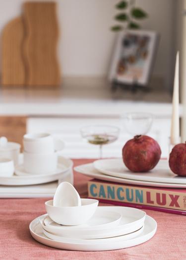  The Mia Cotta Limoges Kase Beyaz 12 cm