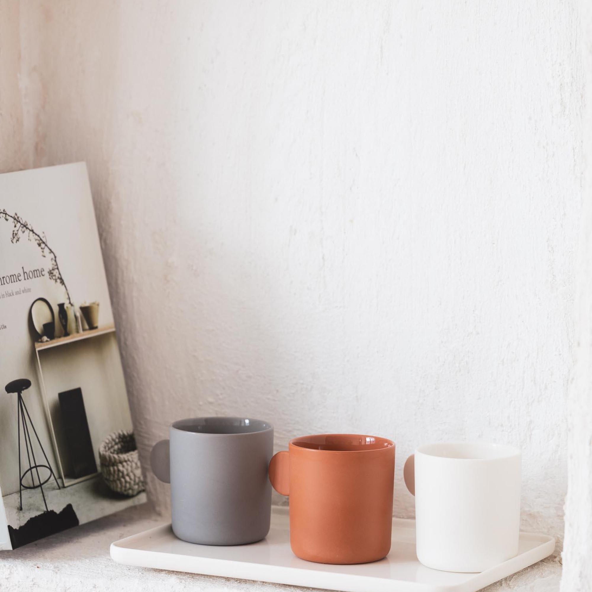 The Mia Cotta Limoges Kupa Gri 300 ml