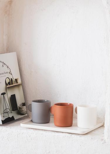  The Mia Cotta Limoges Kupa Gri 300 ml