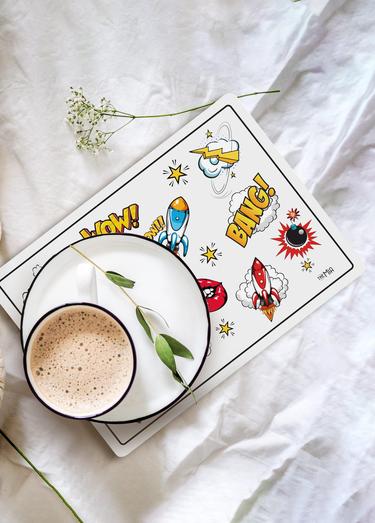  The Mia Popart Amerikan Servis 2 Li Set