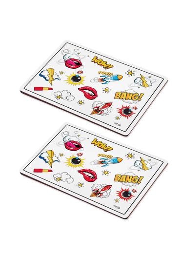  The Mia Popart Amerikan Servis 2 Li Set