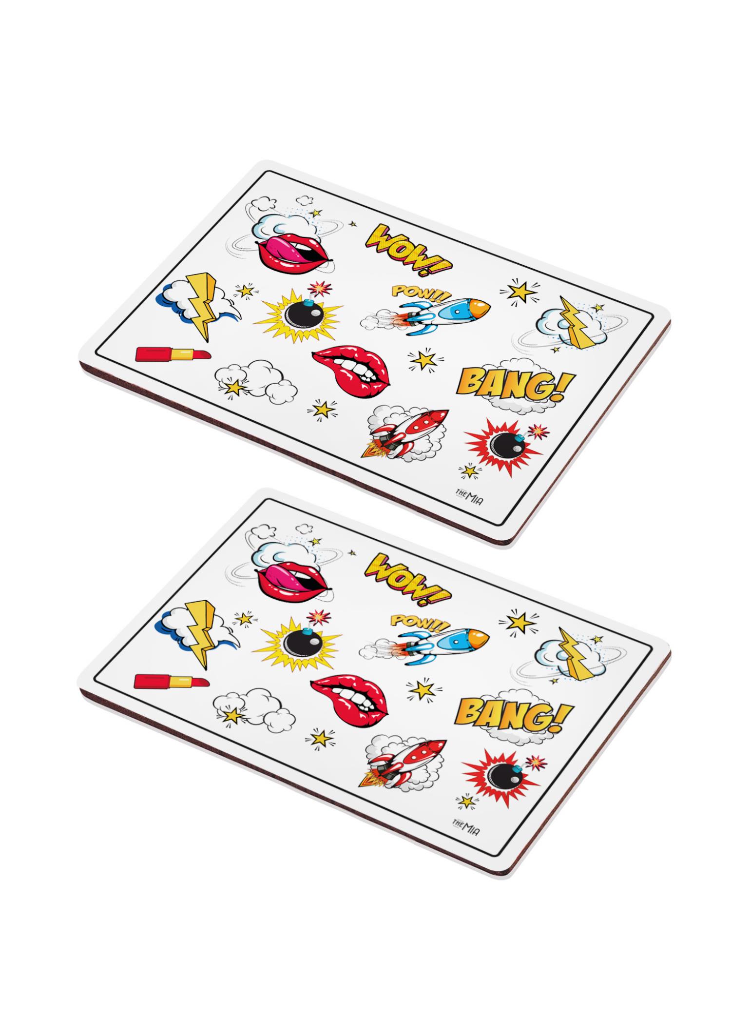  The Mia Popart Amerikan Servis 2 Li Set