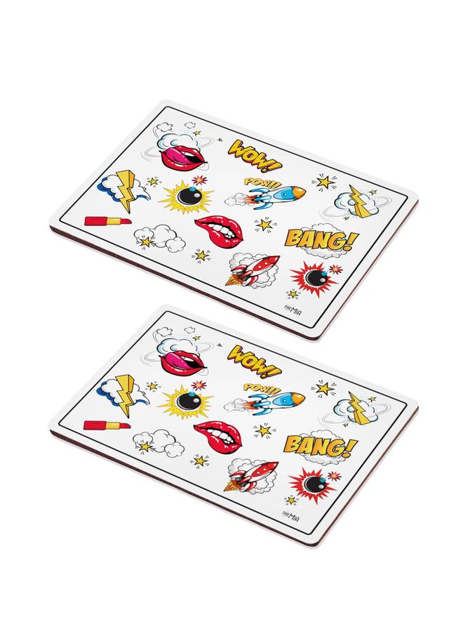  The Mia Popart Amerikan Servis 2 Li Set