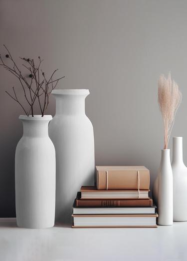  The Mia Pure Dekoratif Vazo 16x16x42 cm