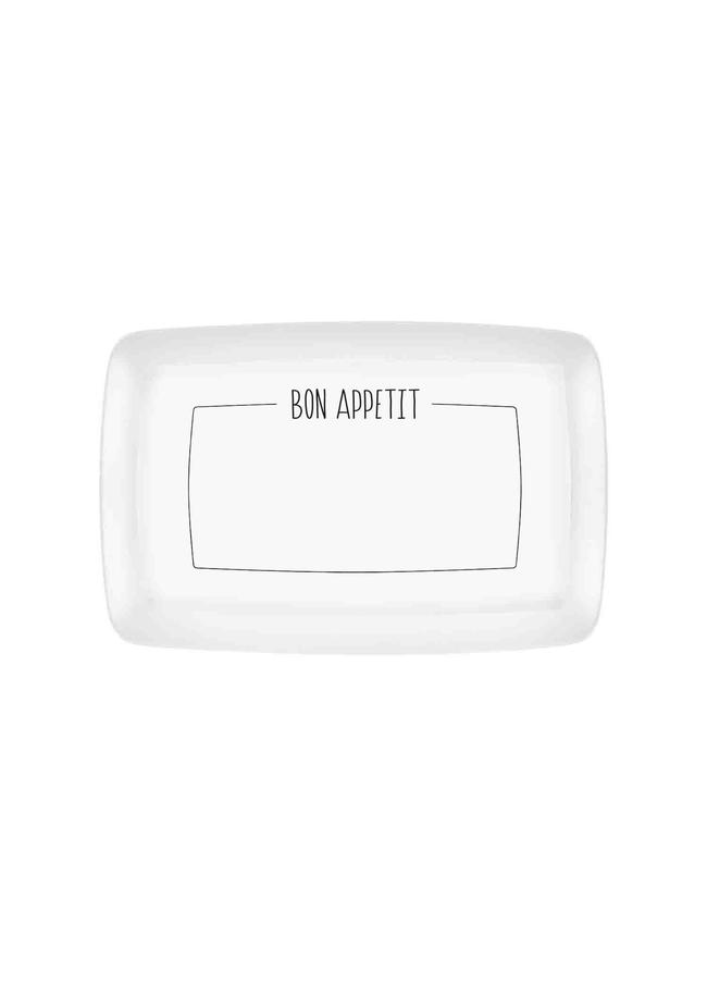  The Mia Daily Tunes Dikdörtgen Servis - 34x25cm DLY007