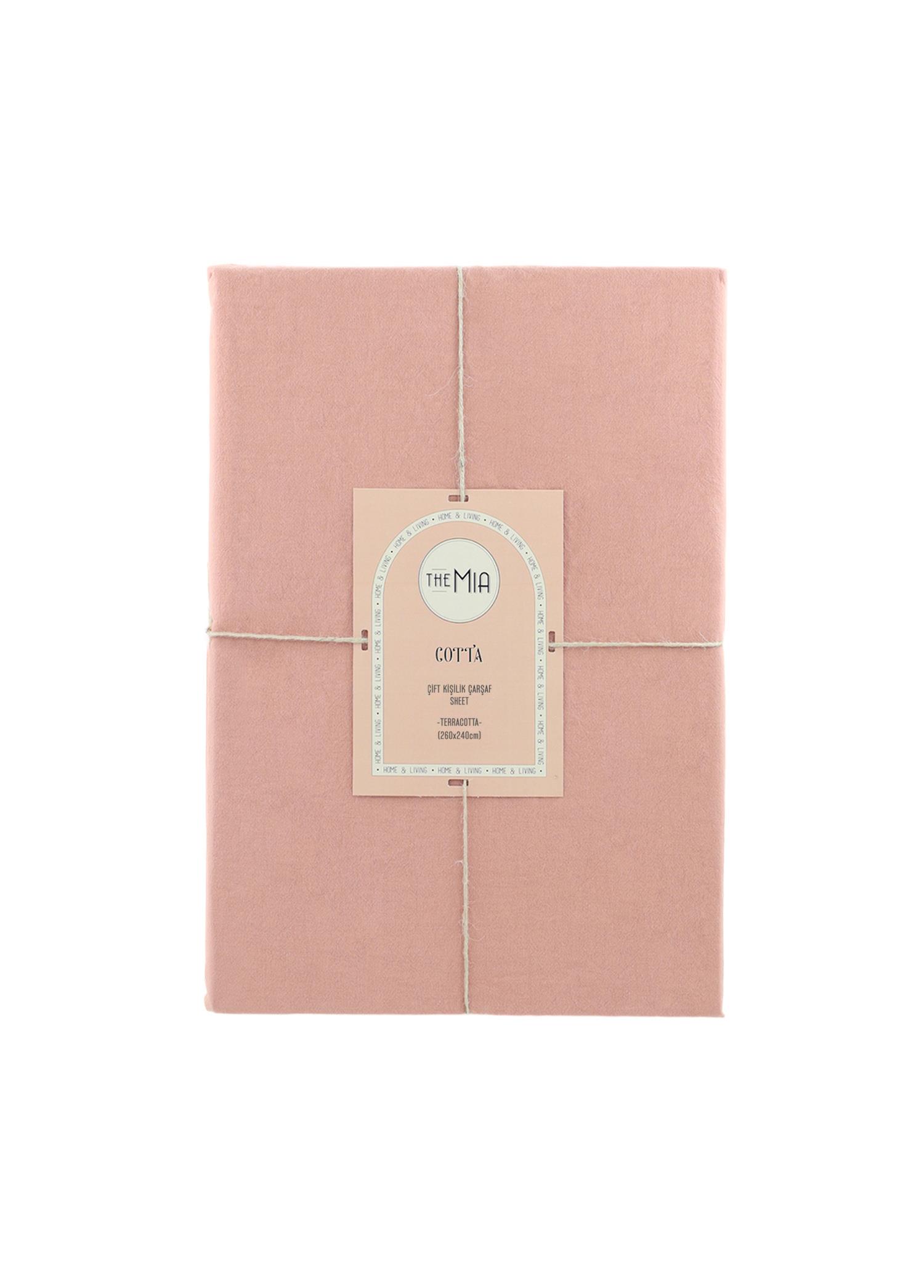  The Mia Cotta Terra Çift Kişilik Çarşaf 260x240 Cm