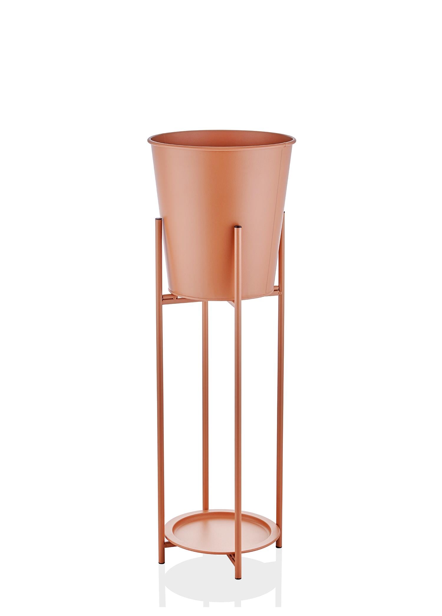  The Mia Suelo Vazo & Saksı Terracota 30x30x88 cm