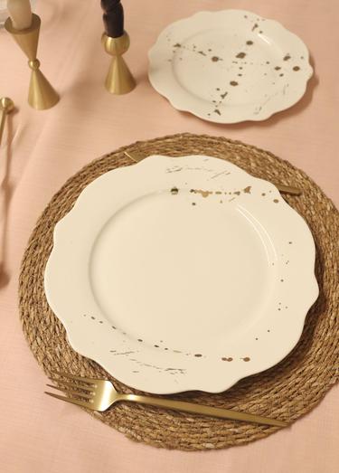  The Mia Splash Servis Tabağı 6 Parça 27 Cm