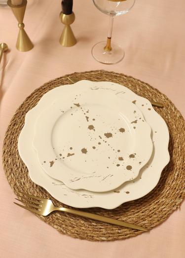  The Mia Splash Servis Tabağı 6 Parça 27 Cm