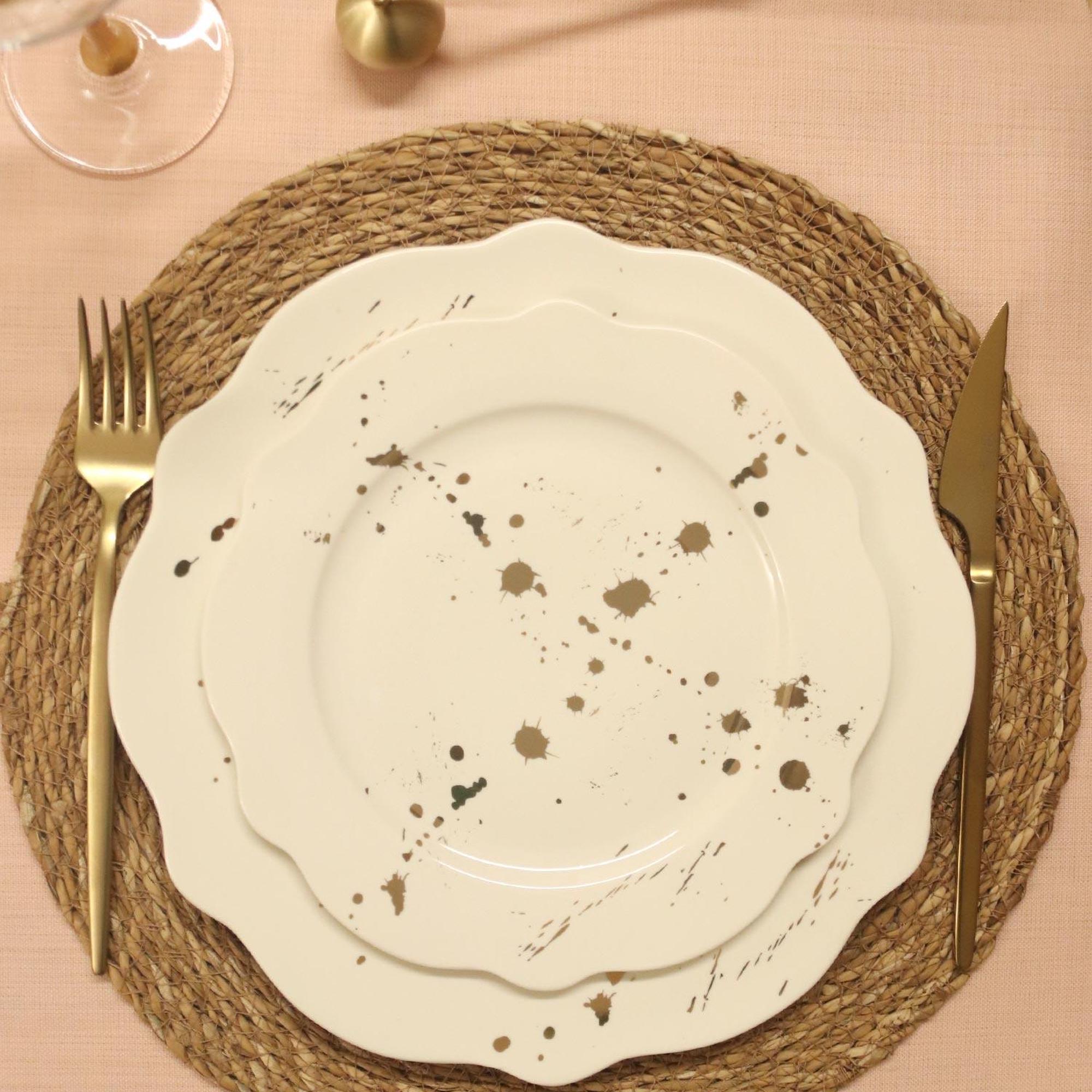 The Mia Splash Pasta Tabağı 6 Parça 21 Cm