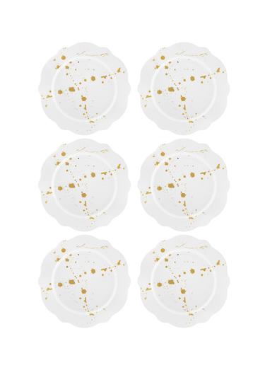  The Mia Splash Pasta Tabağı 6 Parça 21 Cm