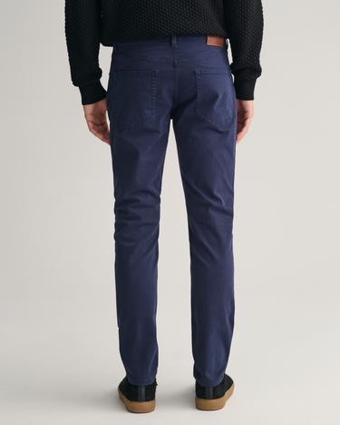  GANT Erkek Lacivert Slim Fit Jean