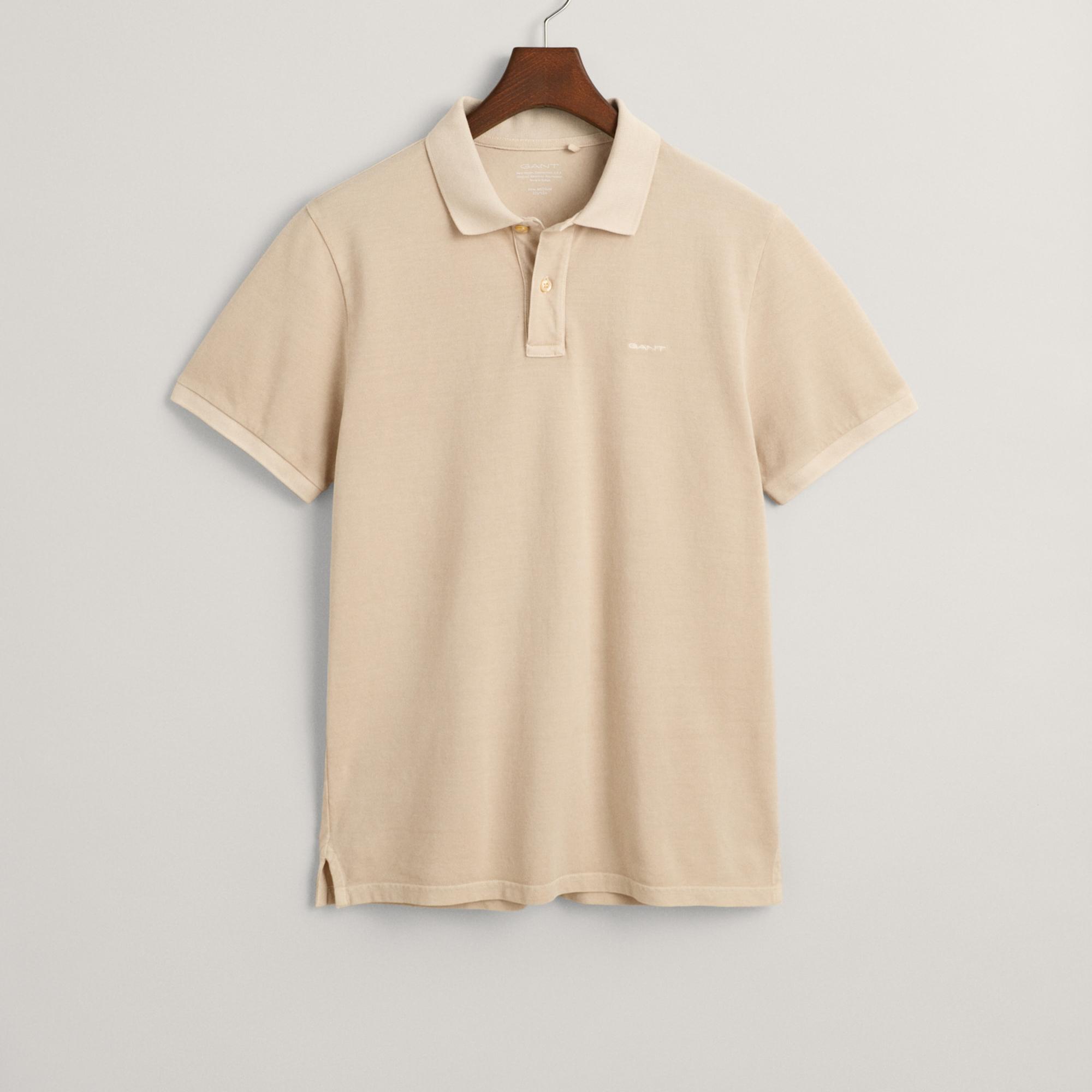 GANT Erkek Bej Regular Fit Polo