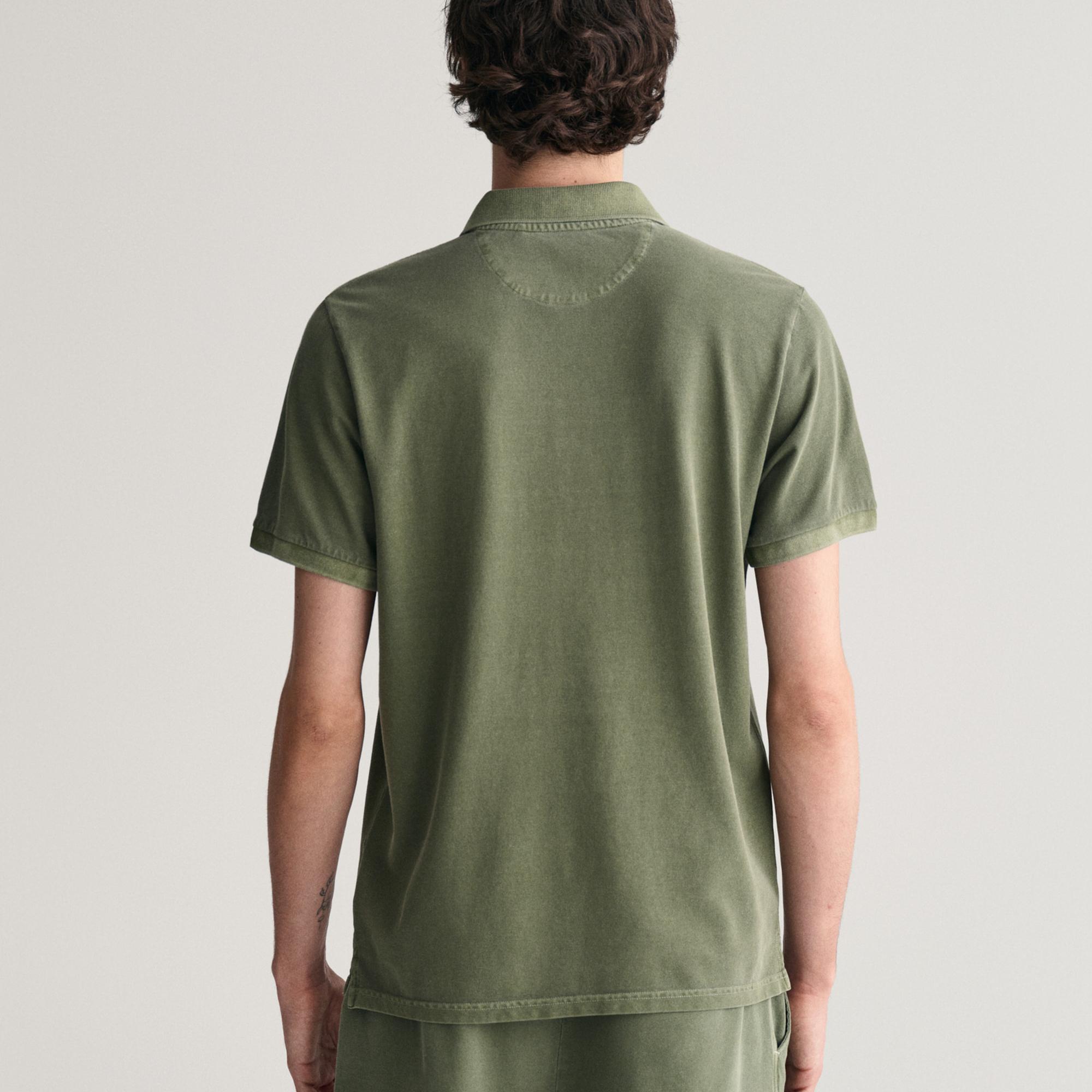 GANT Erkek Yeşil Regular Fit Polo