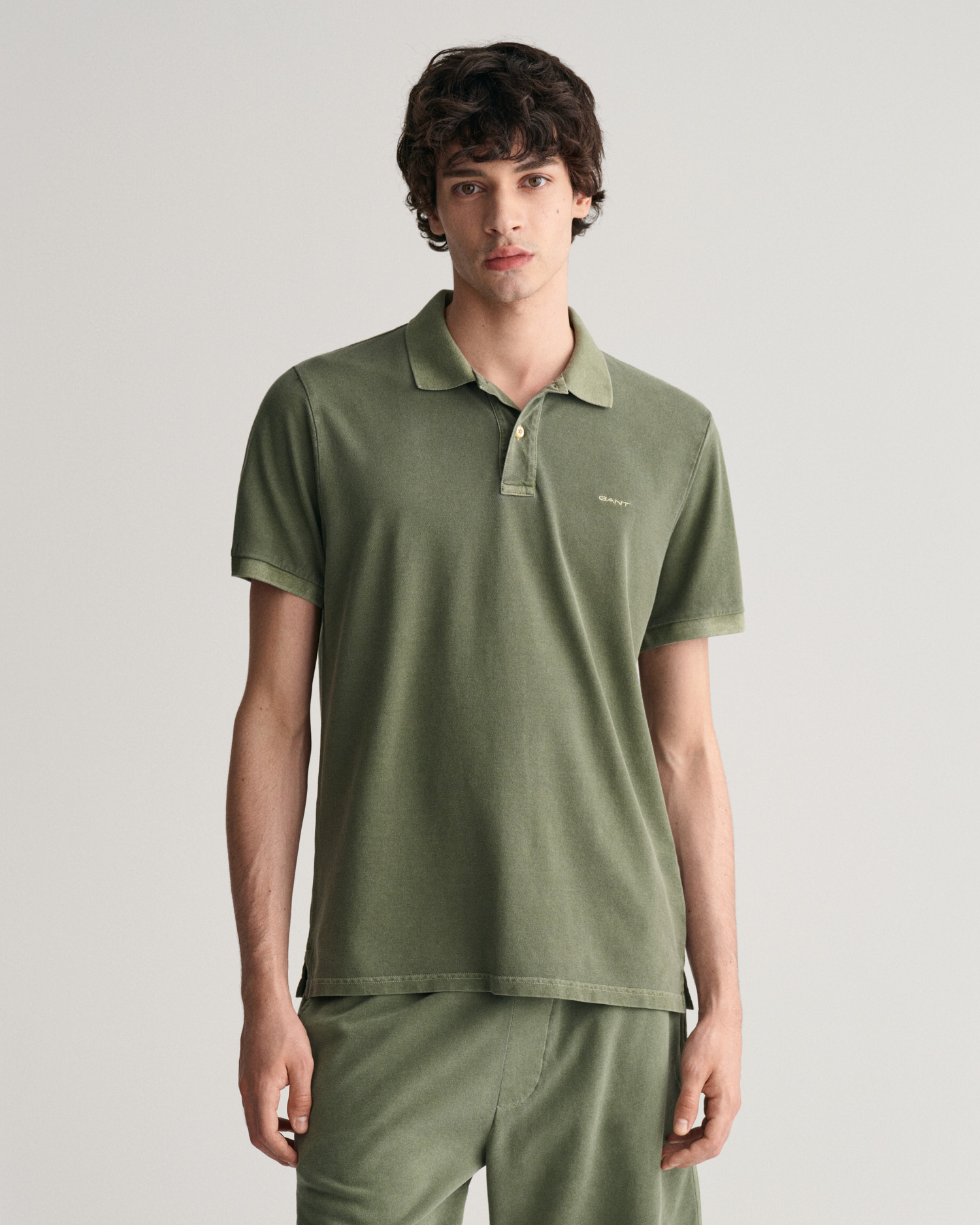  GANT Erkek Yeşil Regular Fit Polo
