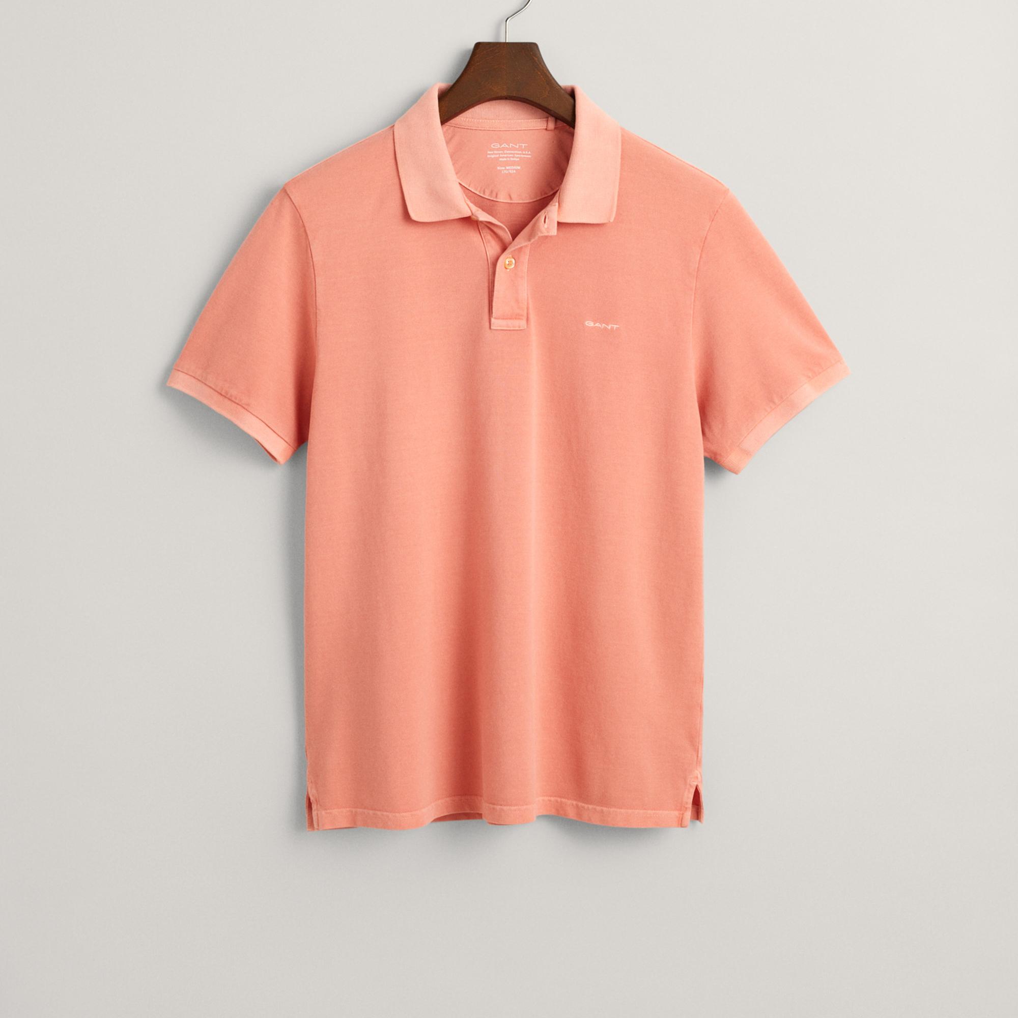 GANT Erkek Pembe Regular Fit Polo