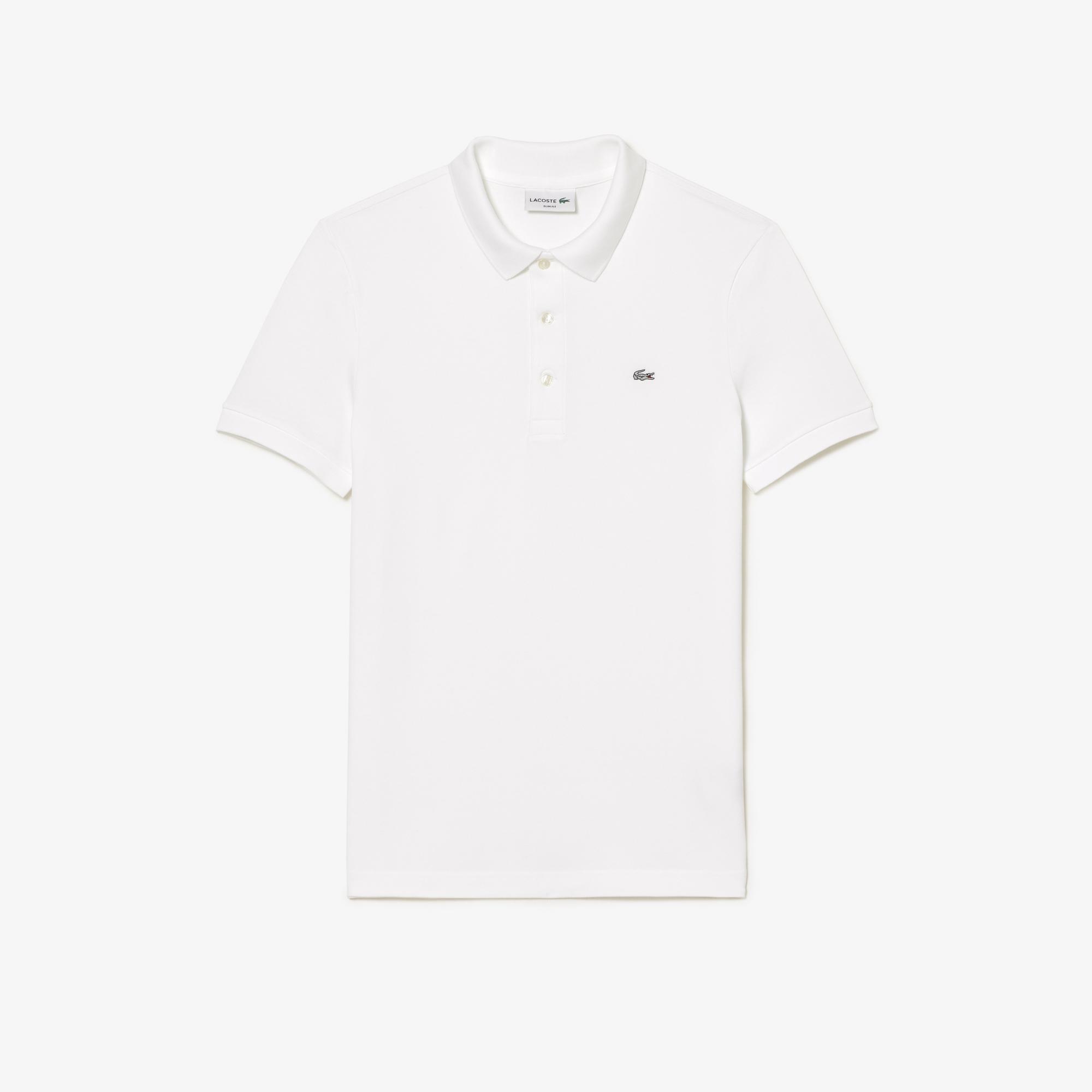 Lacoste Erkek Slim Fit Beyaz Polo