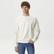Nautica Erkek Krem Rengi Standart Fit Sweatshirt