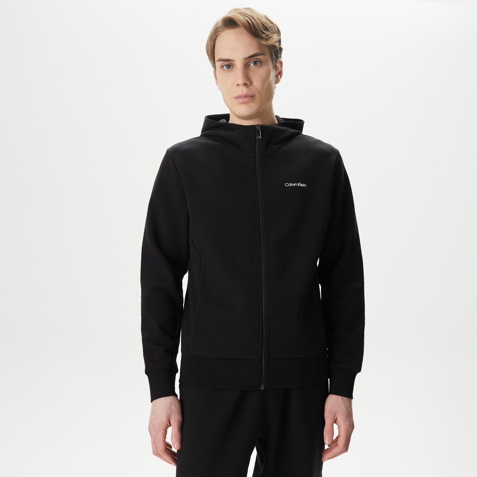 Calvin Klein Essentials Erkek Siyah Sweatshirt