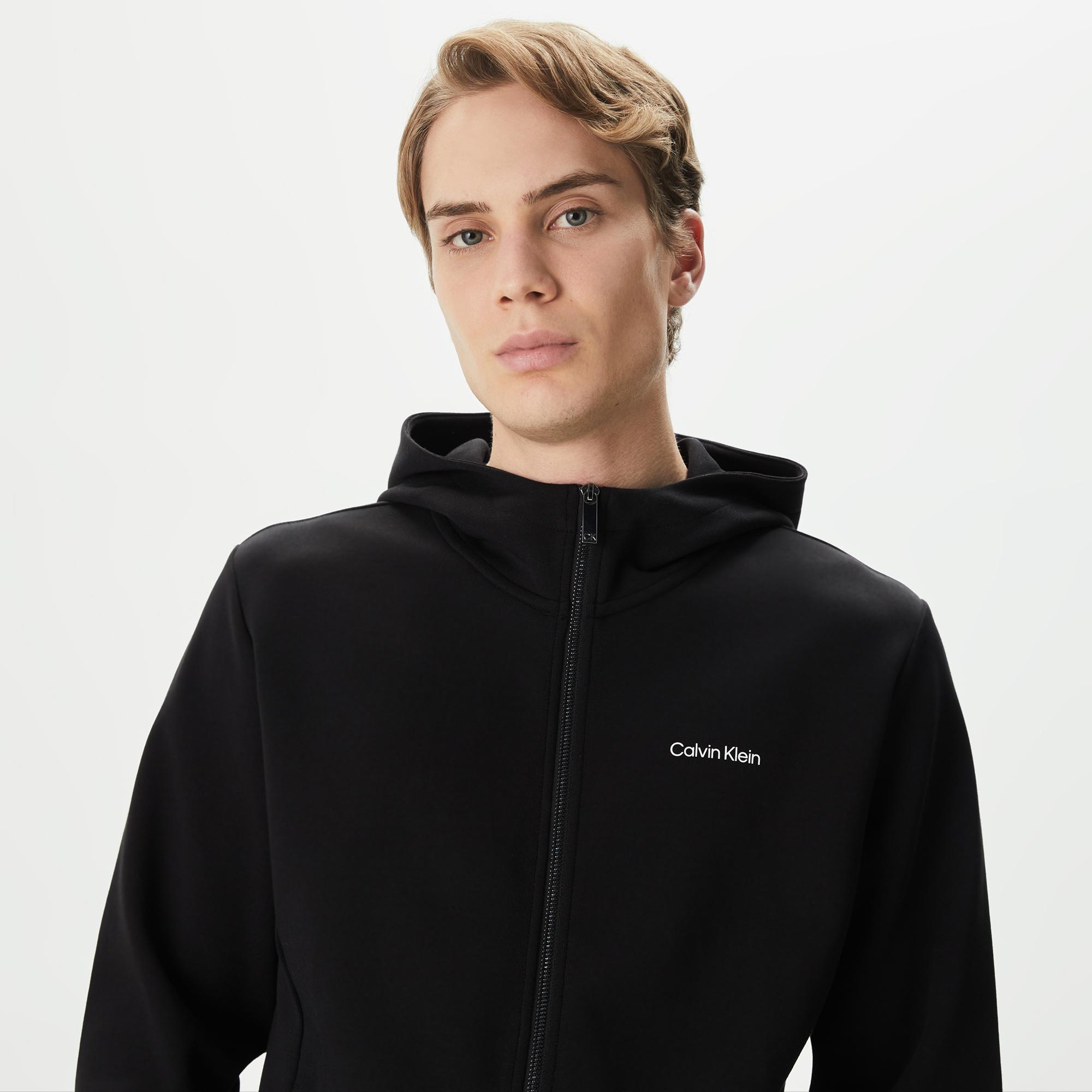 Calvin Klein Essentials Erkek Siyah Sweatshirt