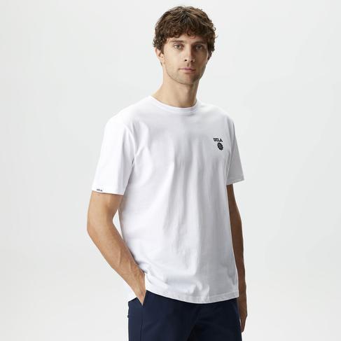  Ucla Bass Erkek Beyaz T-Shirt