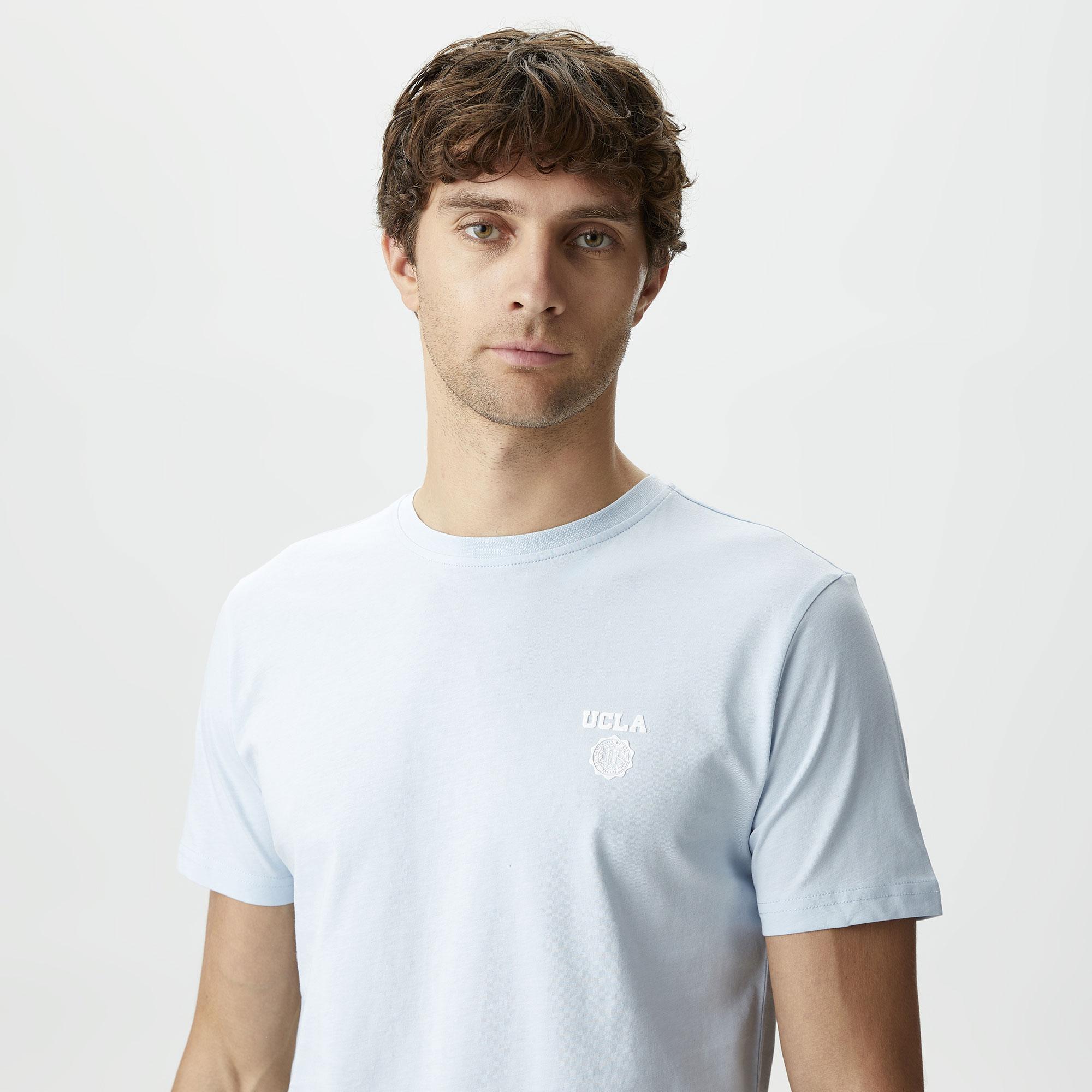 Ucla Bass Erkek Mavi T-Shirt