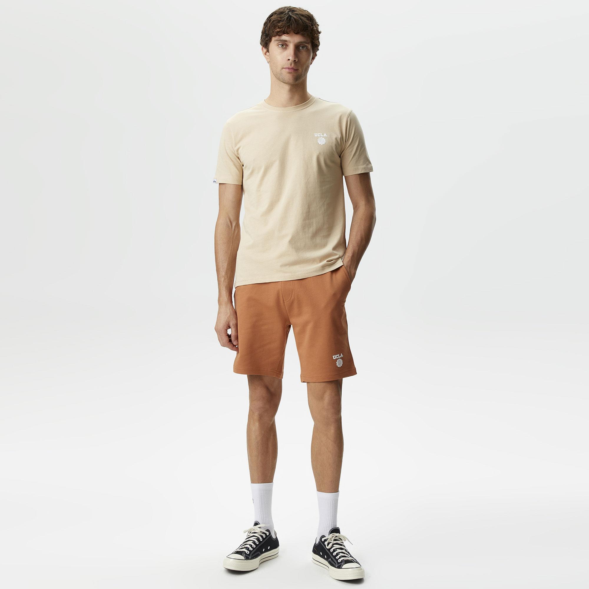 Ucla Bass Erkek Kahverengi T-Shirt