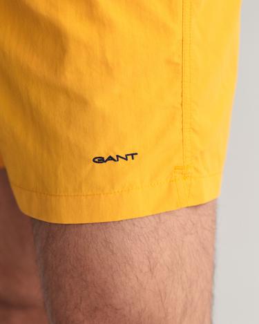  GANT Erkek Sarı Regular Fit Mayo Şort