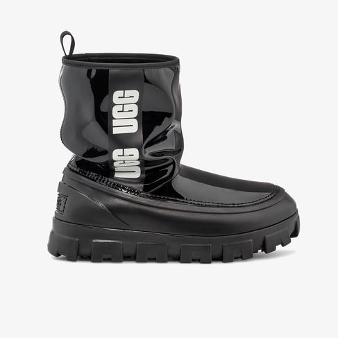  UGG Classic Brellah Mini Kadın Siyah Bot