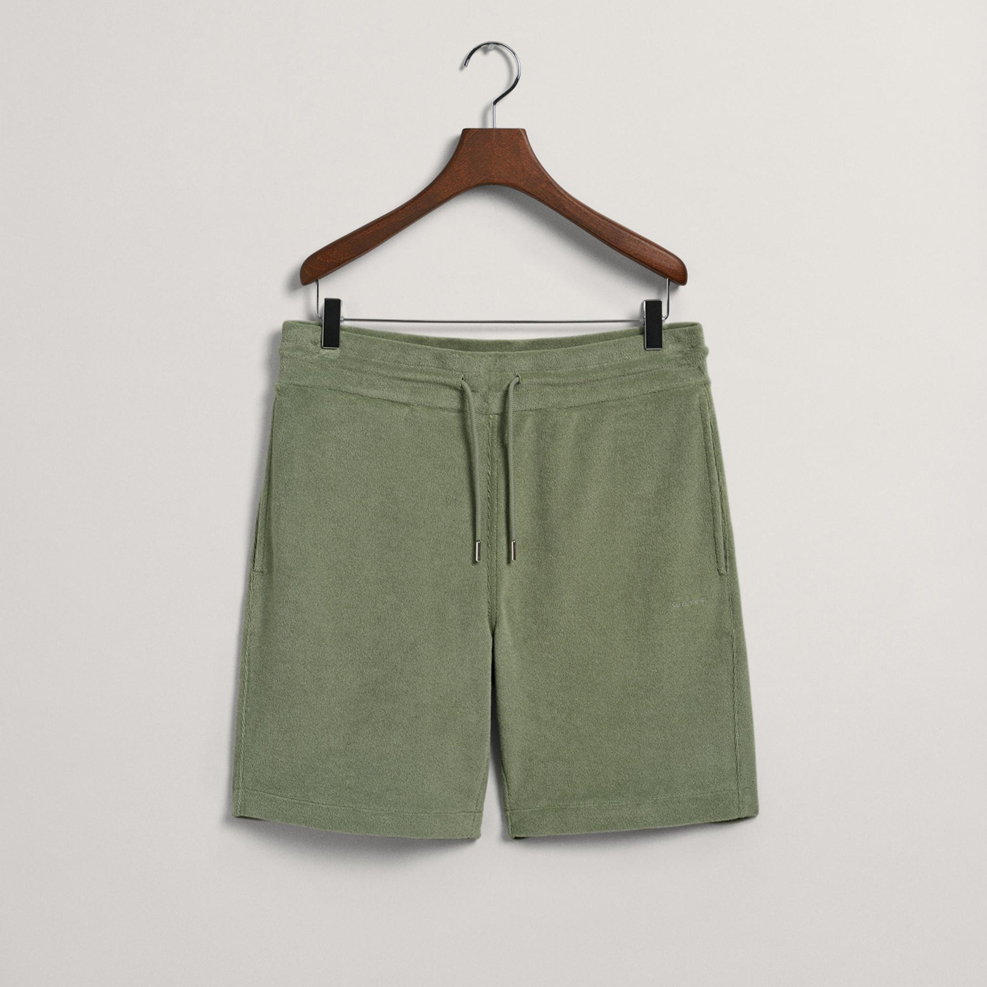 GANT Erkek Yeşil Regular Fit Şort