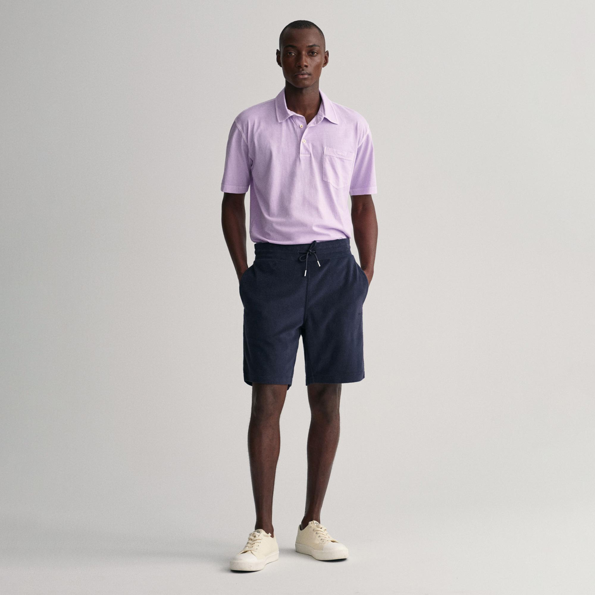 GANT Erkek Lacivert Regular Fit Şort