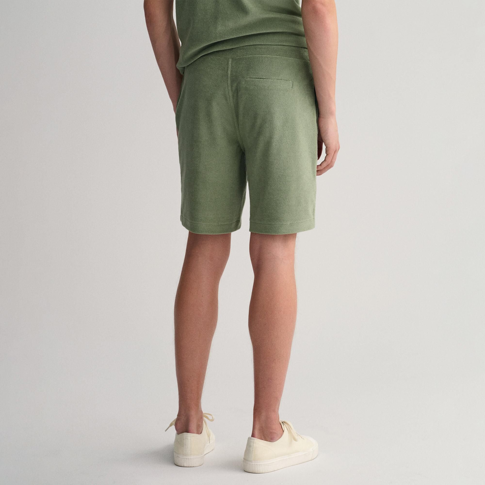 GANT Erkek Yeşil Regular Fit Şort