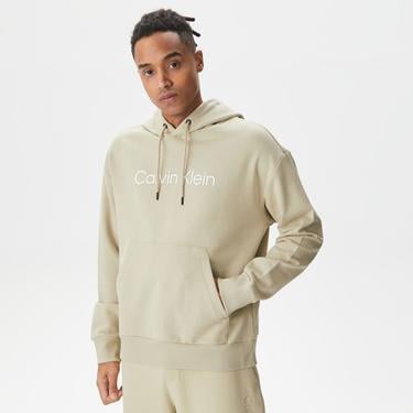  Calvin Klein New Essentials Erkek Bej Sweatshirt