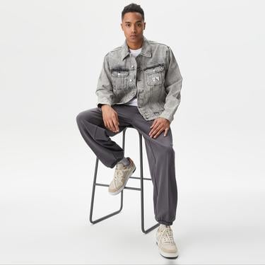  Calvin Klein Jeans Erkek Gri  Ceket