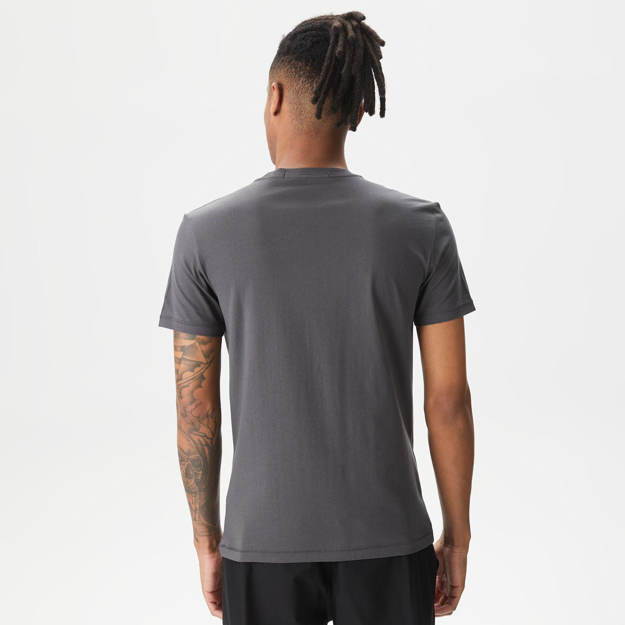 Calvin Klein Jeans Core Essentials Erkek Gri T-Shirt