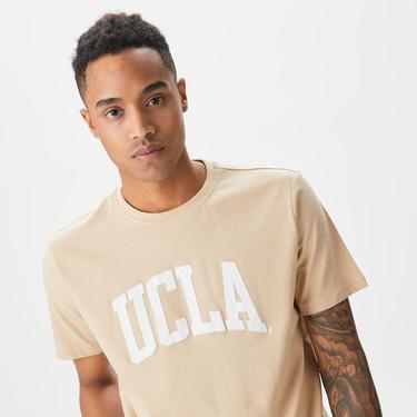  Ucla Culver Erkek Krem Rengi T-Shirt