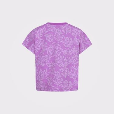  Converse Jacquard Dolman Çocuk Mor T-Shirt