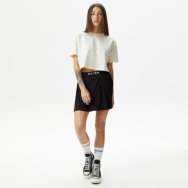  UNITED4 Classic Kadın Siyah Etek