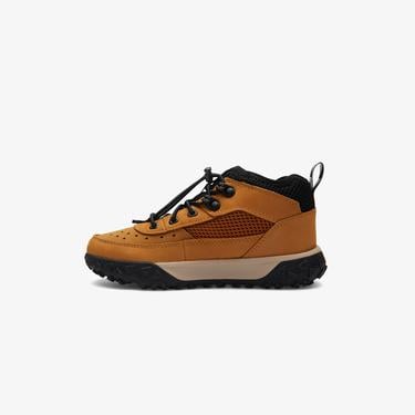  Timberland Low Lace Up Hiking Çocuk Kahverengi Bot