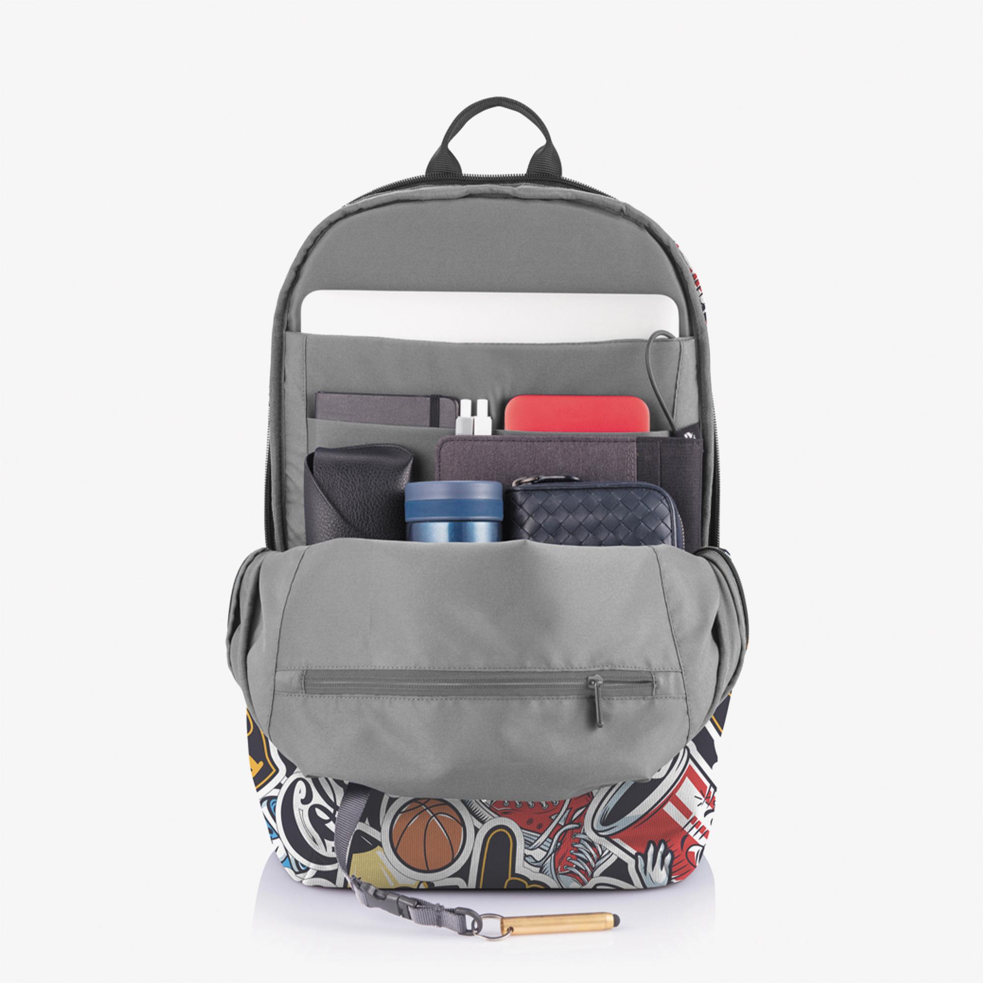 XD Design Bobby Soft "Art" Unisex Renkli Sırt Çantası