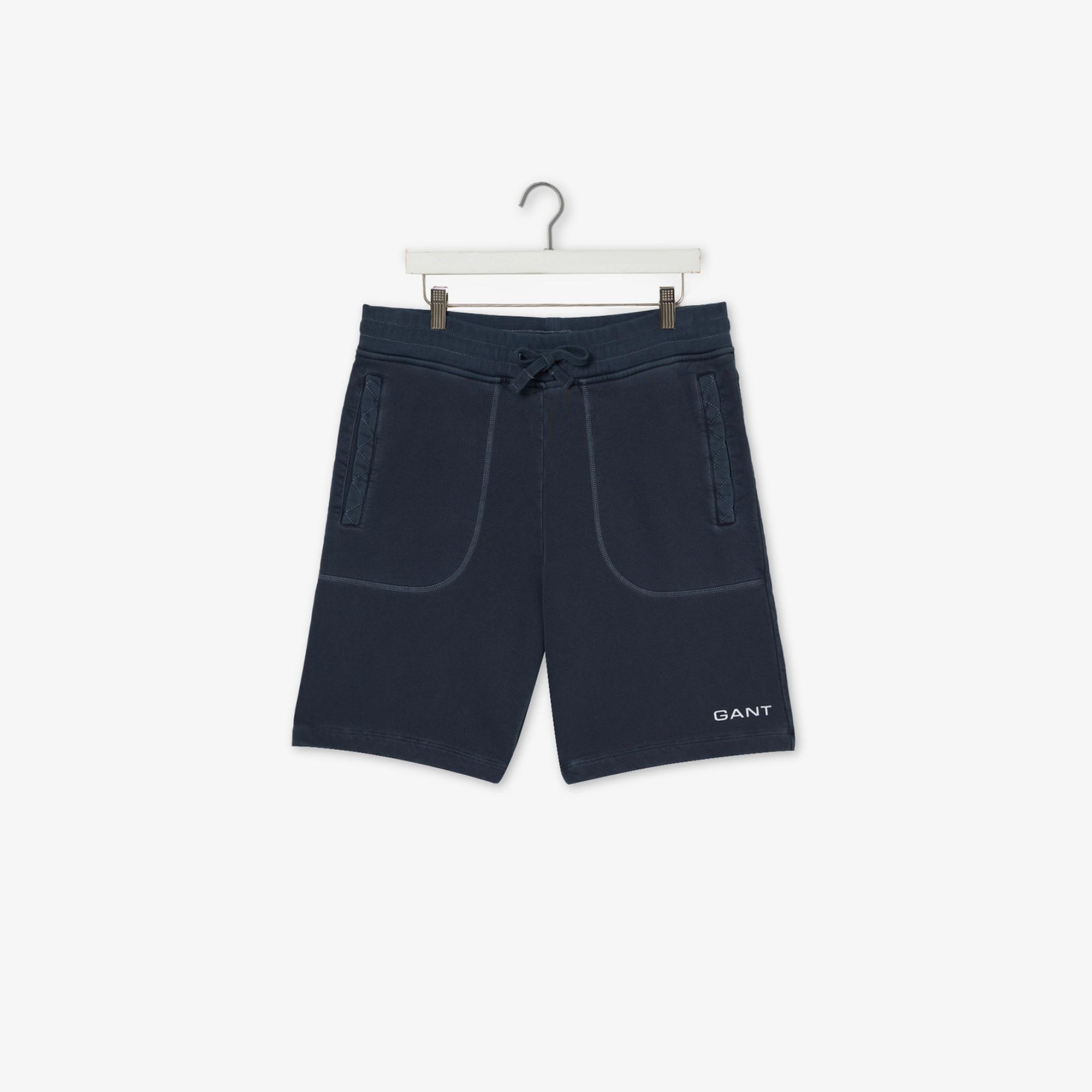 GANT Erkek Lacivert Logolu Şort