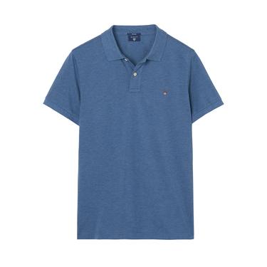  GANT Erkek Mavi Regular Fit Logolu Polo