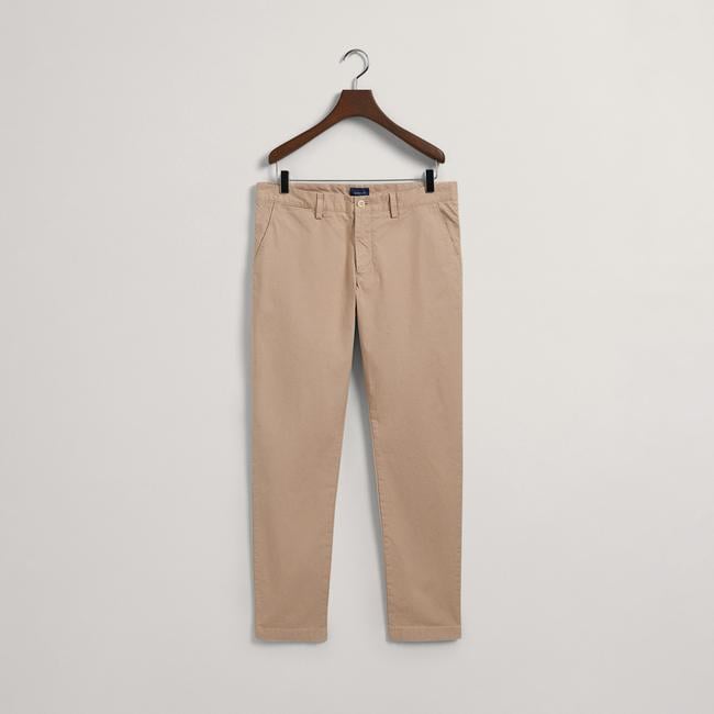  GANT Erkek Bej Slim Fit Hallden Pantolon