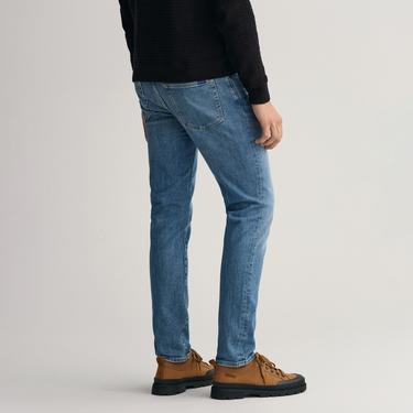  GANT Erkek Mavi Slim Fit Hayes Pantolon