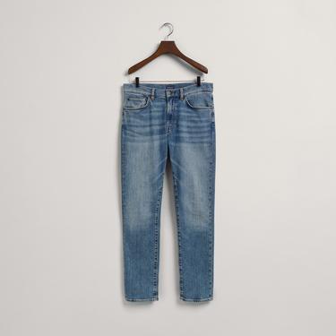  GANT Erkek Mavi Slim Fit Hayes Pantolon