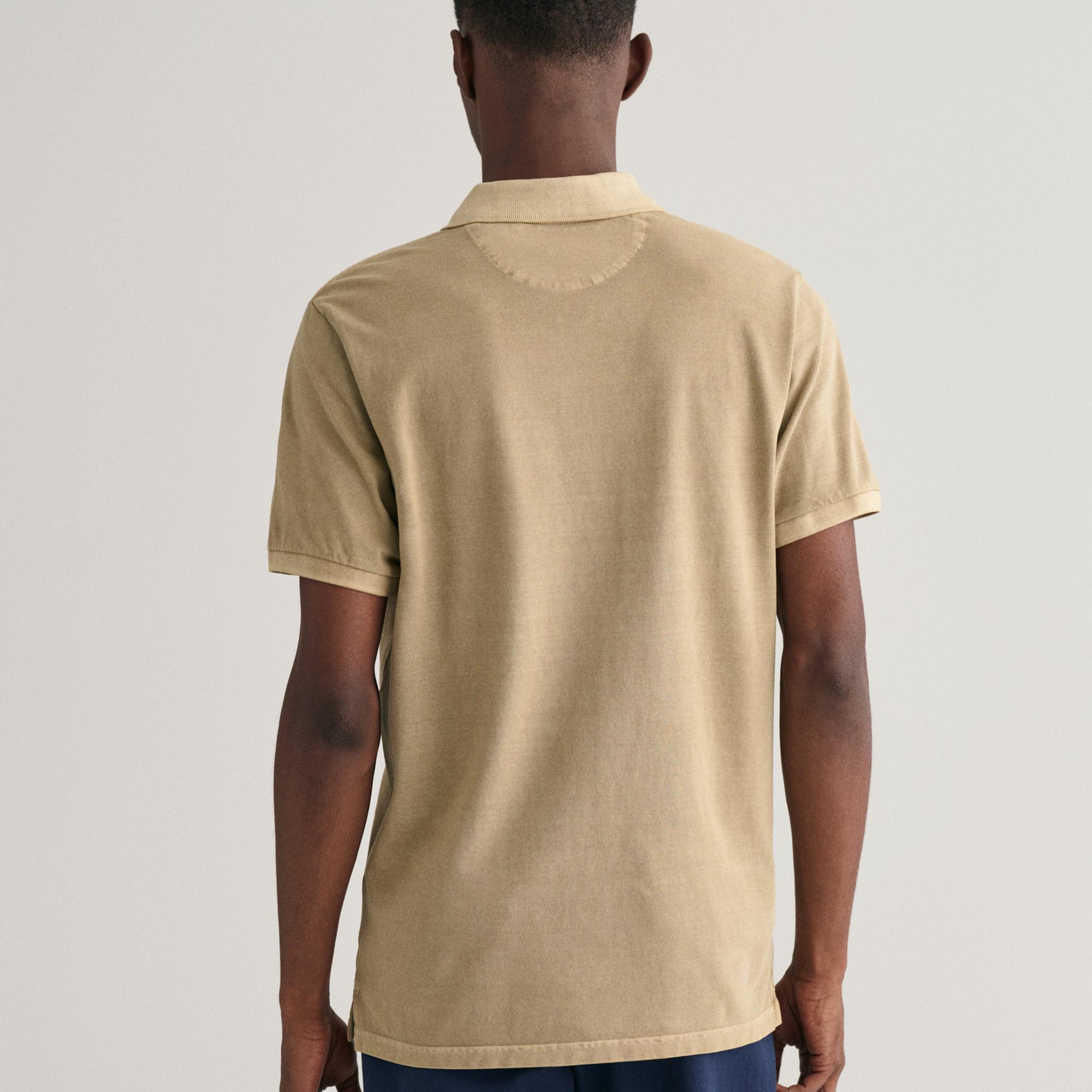 GANT Erkek Bej Regular Fit Polo